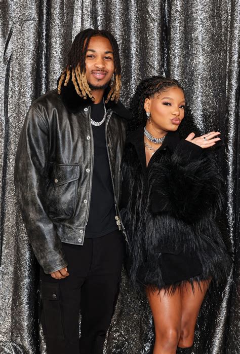 halle bailey leaked|Halle Bailey fans think her boyfriend DDG accidentally。